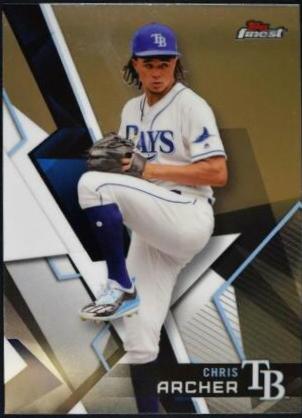 Chris Archer #6 Baseball Cards 2018 Topps Finest