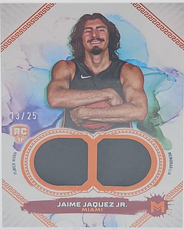 Jaime Jaquez Jr. #MDR-14 Basketball Cards 2023 Topps Motif Rookie Relics Dual