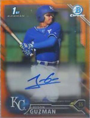 Jeison Guzman [Orange Refractor] #BCAP-JG