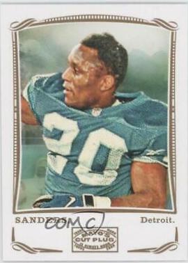 Barry Sanders #24 Football Cards 2009 Topps Mayo