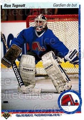 Ron Tugnutt #27 Hockey Cards 1990 Upper Deck French