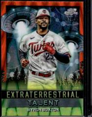Byron Buxton [Orange Galactic Refractor] #2 Baseball Cards 2024 Topps Cosmic Chrome Prices