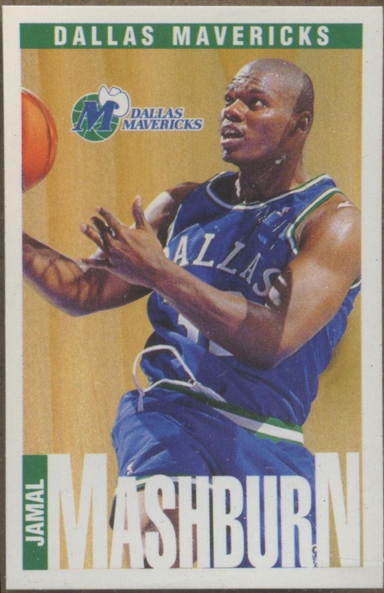 Jamal Mashburn #153 Basketball Cards 1996 Panini Stickers
