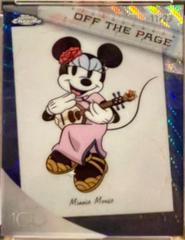 Minnie Mouse [Blue Wave] #23 Prices | 2023 Topps Chrome Disney 100