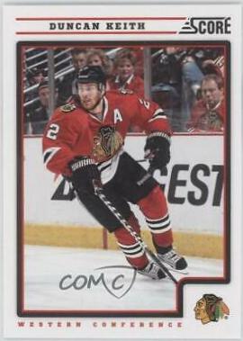 Duncan Keith #118 Hockey Cards 2012 Score