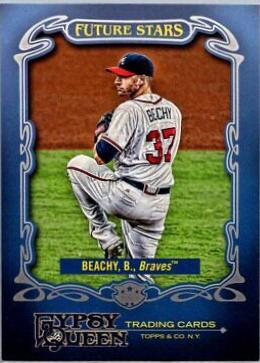 Brandon Beachy #FS-BB Baseball Cards 2012 Topps Gypsy Queen Future Stars