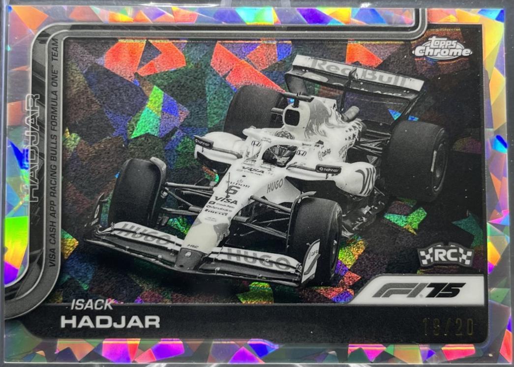 Isack Hadjar [Black White] #84