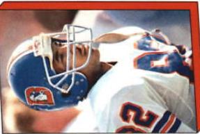 Roy Green, Vance Johnson Football Cards 1986 Topps Stickers