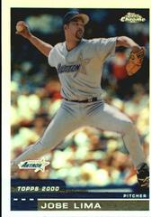 Jose Lima [Refractor] #96 Baseball Cards 2000 Topps Chrome Prices