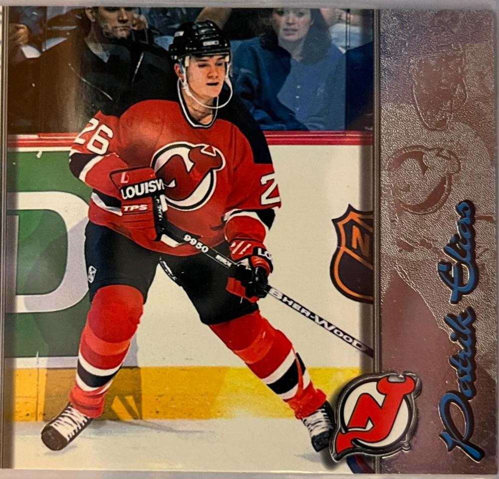 Patrik Elias #128 Hockey Cards 1997 Pacific Omega