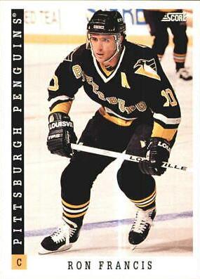 Ron Francis #151 Hockey Cards 1993 Score