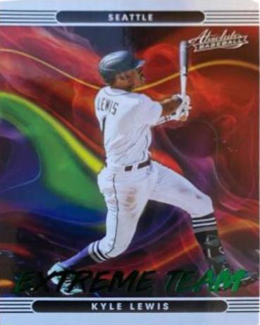 Kyle Lewis #ET-5 Baseball Cards 2022 Panini Absolute Extreme Team