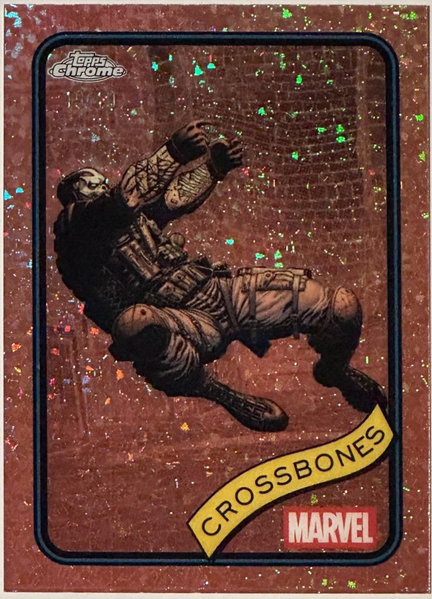Crossbones Rose Gold Mini Diamonds Refractor