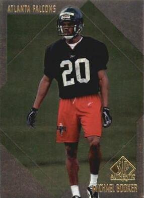 Michael Booker #40 Football Cards 1997 SP Authentic
