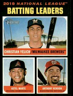 Christian Yelich / Ketel Marte / Anthony Rendon