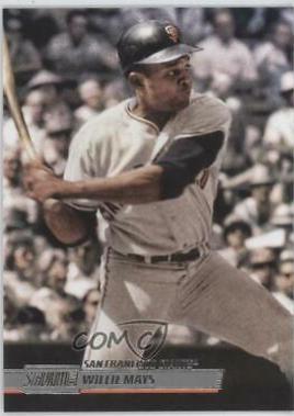 Willie Mays #53 Baseball Cards 2014 Stadium Club