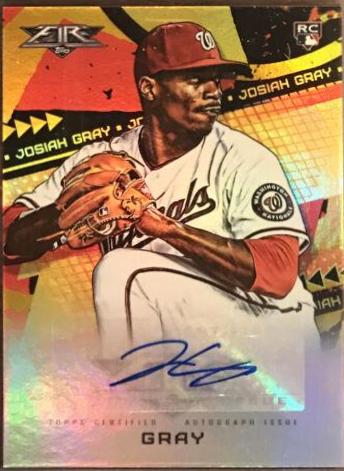 Josiah Gray [Gold] #FA-JGR