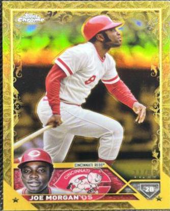 Joe Morgan #4 Baseball Cards 2023 Topps Gilded Collection