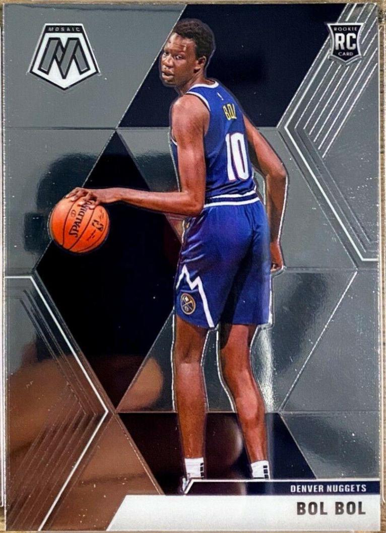 Bol Bol #222 Basketball Cards 2019 Panini Mosaic