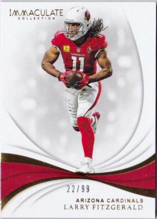 Larry Fitzgerald #4 Football Cards 2019 Panini Immaculate Collection