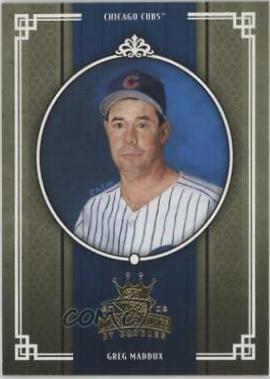 Greg Maddux #50 Baseball Cards 2005 Donruss Diamond Kings