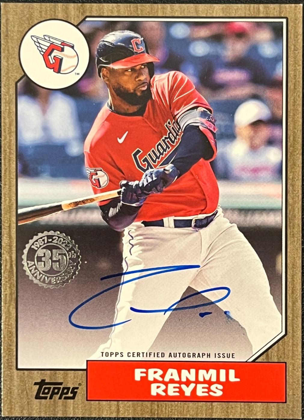 Franmil Reyes [Gold] #87BA-FR