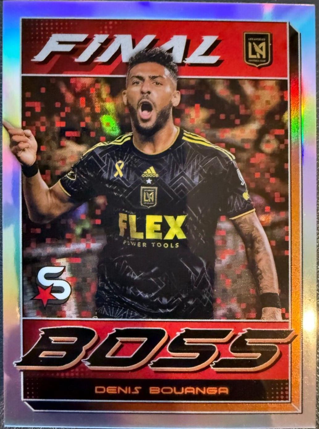 Denis Bouanga #FB-4 Soccer Cards 2024 Topps Superstars MLS Final Boss