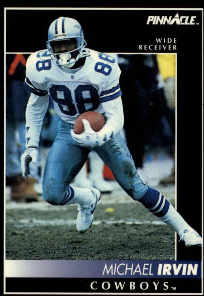 Michael Irvin #42 Football Cards 1992 Pinnacle