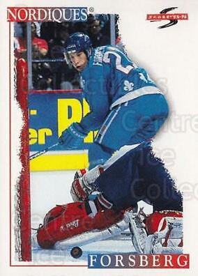Peter Forsberg #31 Hockey Cards 1995 Score