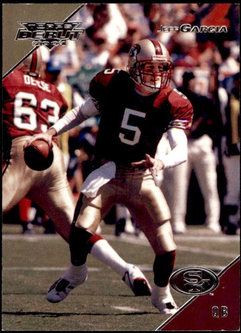 Jeff Garcia #18 Football Cards 2001 Topps Debut