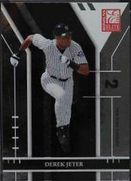 Derek Jeter #40 Baseball Cards 2004 Donruss Elite