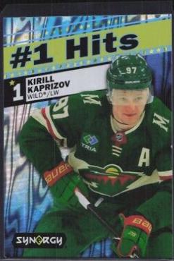 Kirill Kaprizov #1H-5 Hockey Cards 2024 Upper Deck Synergy Number 1 Hit