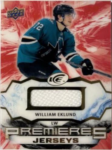 William Eklund #IPA-WE 2021 Upper Deck Ice Premieres Hockey