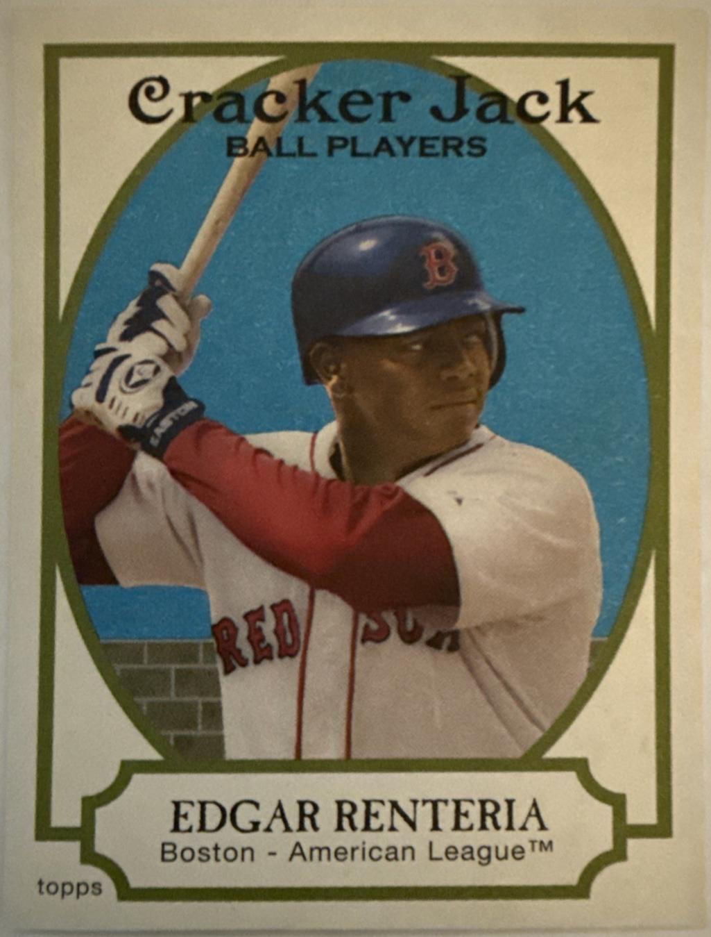 Edgar Renteria #221 2005 Topps Cracker Jack Baseball
