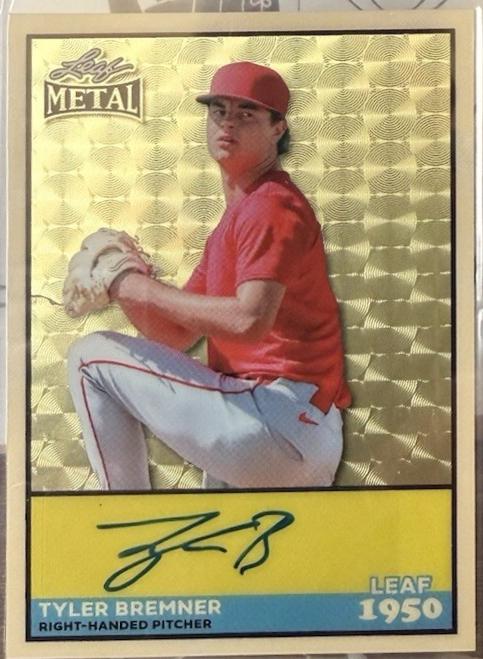 Tyler Bremner [Super Prismatic Gold] #50A-TB1