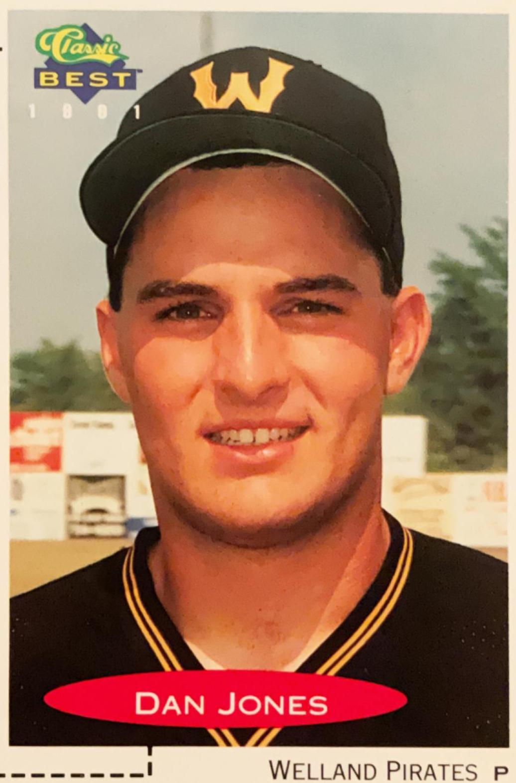 Dan Jones #423 1991 Classic Best Baseball