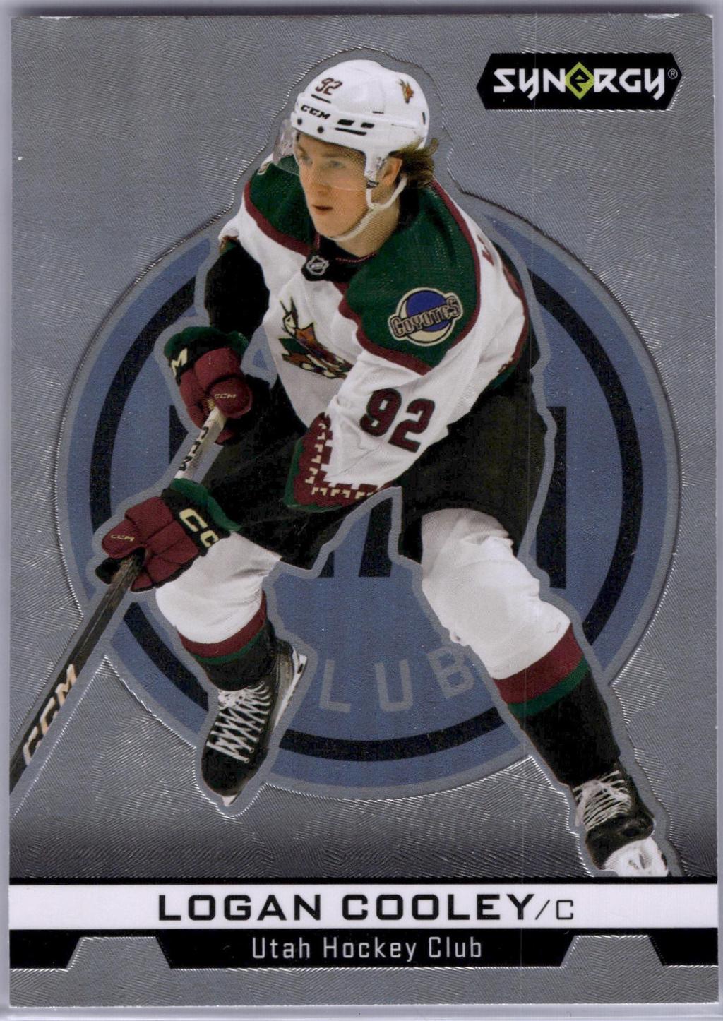 Logan Cooley #IM-1 Hockey Cards 2024 Upper Deck Synergy NHL Impressions