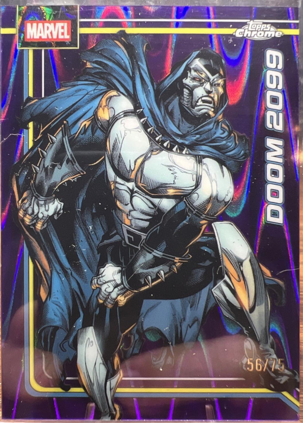 Doom 2099 Purple RayWave Refractor