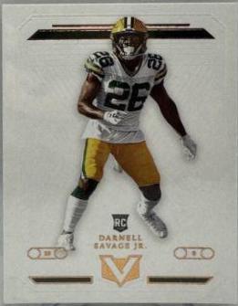 Darnell Savage Jr. #V-15 Football Cards 2019 Panini Chronicles Vertex