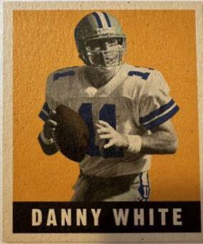Danny White #19 Football Cards 1997 Leaf Reproductions