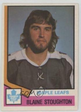 Blaine Stoughton #348 Hockey Cards 1974 O-Pee-Chee
