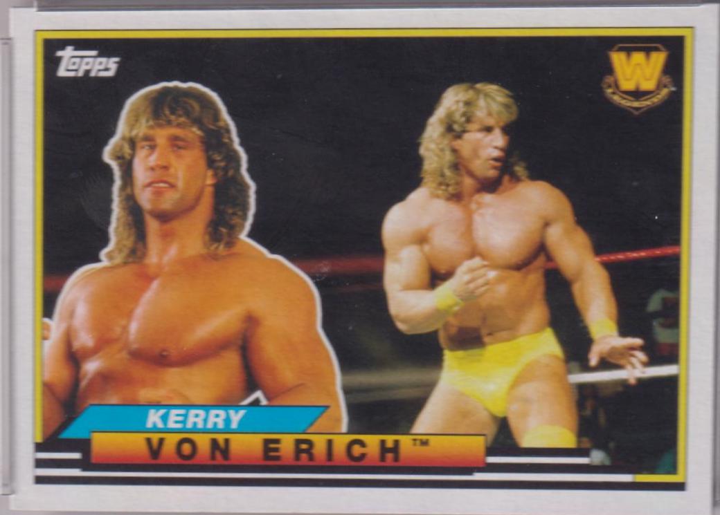 Kerry Von Erich #BL-26 Wrestling Cards 2018 Topps WWE Heritage Big Legends