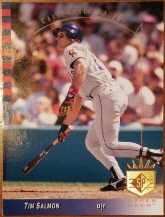 Tim Salmon #25 Baseball Cards 1993 SP