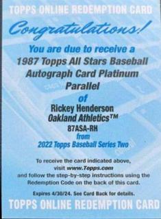 Rickey Henderson