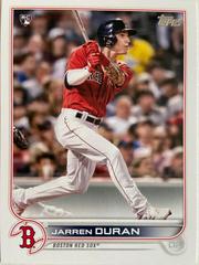 Jarren Duran [Advanced Stat] #187 Baseball Cards 2022 Topps Prices