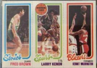 Fred Brown / Larry Kenon / Kermit Washington #203 / 205 / 228