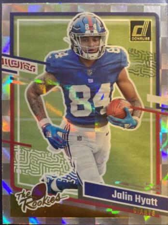 Jalin Hyatt #23 Football Cards 2023 Panini Donruss The Rookies