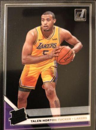 Talen Horton Tucker #98 Basketball Cards 2019 Panini Clearly Donruss