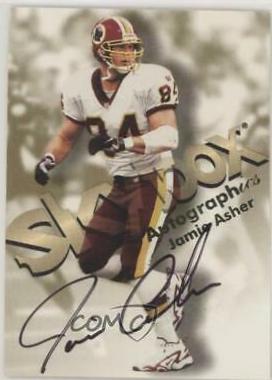 Jamie Asher Football Cards 1998 Skybox Premium Autographics