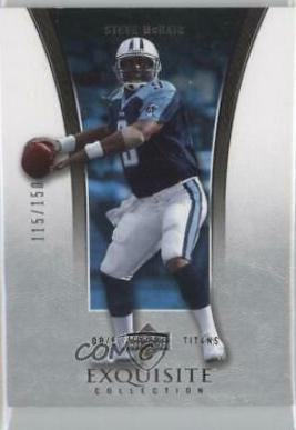 Steve McNair #41 Football Cards 2005 Upper Deck Exquisite Collection
